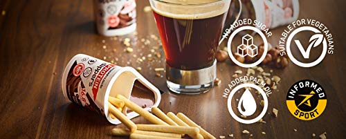 Maximuscle Protein Dippers - Chocolate Hazelnut Spread with Breadsticks (Pack of 12)