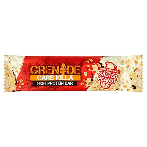 Grenade Carb Killa High Protein Bar White Chocolate Salted Peanut, 60g