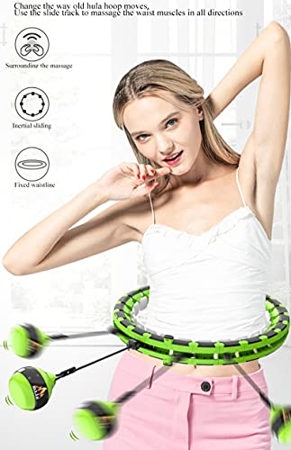 Moonlight Smart Weighted Hula Hoop Fitness Ring Weight Loss Adult And Children Students Men And Women Thick Legs Thin Waist Belly Belly Belly Detachable Massage