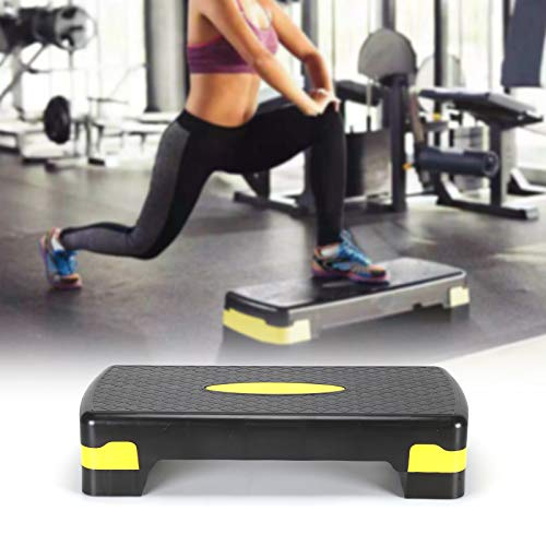 YORKING Adjustable Aerobics Step Exercise Stepper Gym Yoga Board Non Slip Gym Board for Home Gym Workout Routines Training