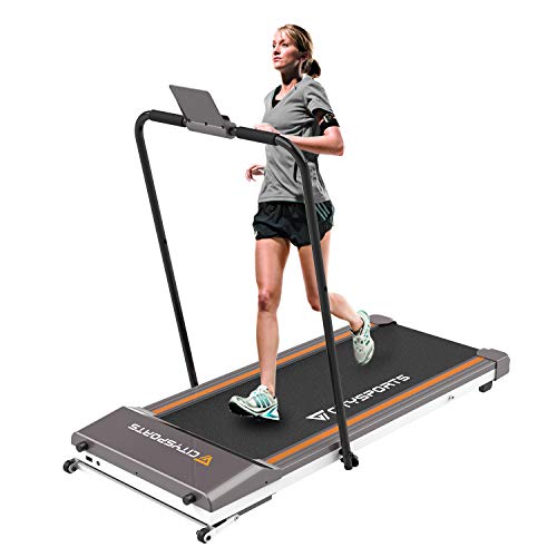 CITYSPORTS Folding Treadmill, Office/Home Fitness, 1-6 km/h Electric Walking Machine, Easy to Move and Store, Quiet and Comfortable Gym