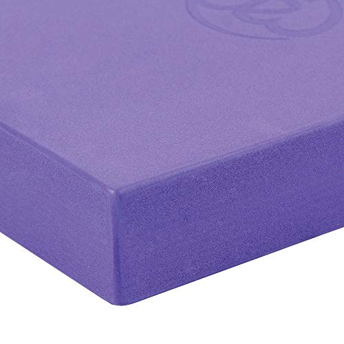 Yoga-Mad EVA Yoga Block | 30cm x 20cm x 5cm | Eco Friendly Yoga Block | High Density EVA Non Slip Block for Yoga, Pilates and Home Workouts | Provides Support for Various Yoga Poses