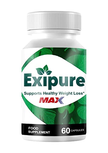 EXIPURE MAX Food Supplement, Supports Healthy Weight Loss - 60 Capsules - Fitness Hero Supplements