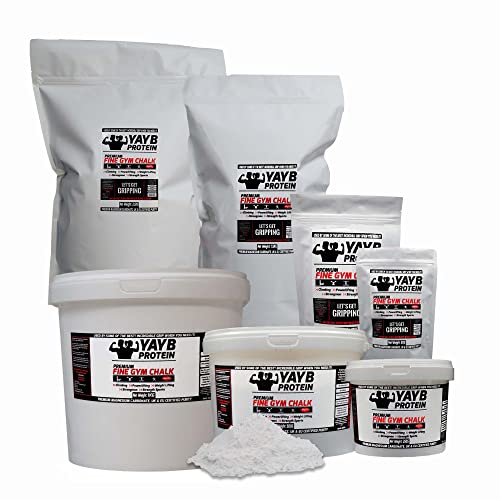 YAYB Premium Gym Chalk Powder - Made in UK/EU - Climbing Powder (50g (BAG))
