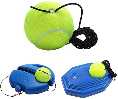3 Pcs Tennis Trainer Ball, tennis training ball and tennis trainer replacement Ball, Tennis Trainer Ball with String ideal for indoor and outdoor tennis practice with a bounce ball-durable by AICHUANG