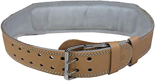 3X Professional Choice Weight Lifting Belt Genuine Leather Pro 6” inches Powerlifting Workouts Deadlift(Brown 6