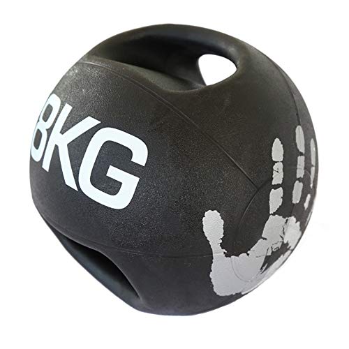 Medicine Ball Double Grip - Medicine Ball for Adult, Indoor Core Strength Abdominal Muscles Training Equipment, Suitable for Muscle Training (Size : 8kg)