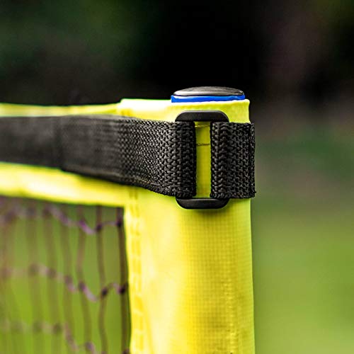 Vermont Portable Football Tennis Net | Complete Head Tennis Net In 3 Sizes (10ft, 20ft, 30ft) With Carry Bag (10ft)