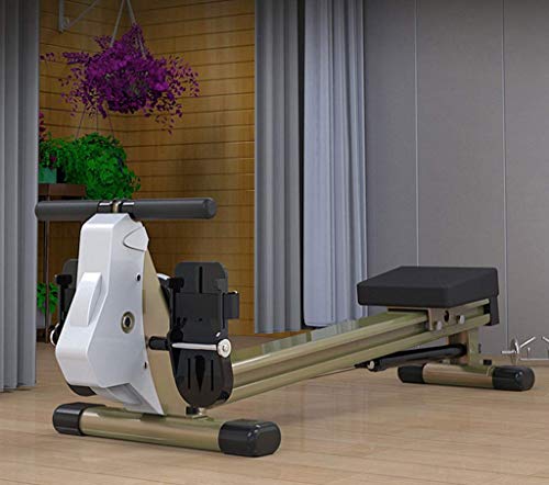AMZOPDGS Foldable Rowing Machines Rowing Machine for Home Use Foldable, Indoor Exercise Equipment with 12 Level Adjustable Resistance, Hd Data Display, for All Kinds of People