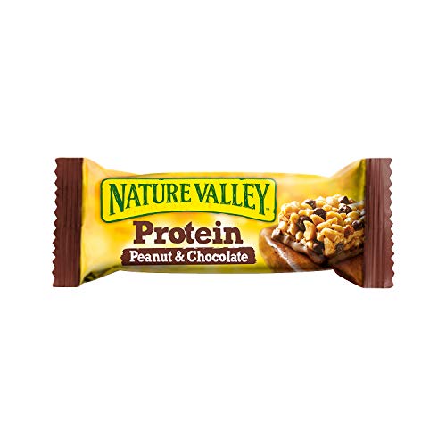 NATURE VALLEY Protein Bars, Peanut & Chocolate, 12x40g