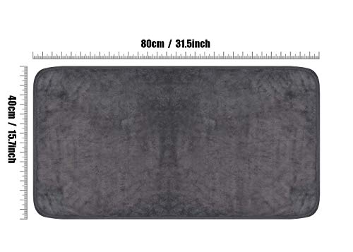 FYIEN Gym Towels Microfibre Sports Towels Fast Drying Absorbent Workout Sweat Towels for Gym Fitness Yoga Camping Travel Hiking Beach for Men and Women 3-Pack 40cm X80cm Grey