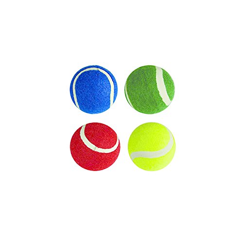 Gamez Galore COLOURED TENNIS BALLS - PACK OF 12