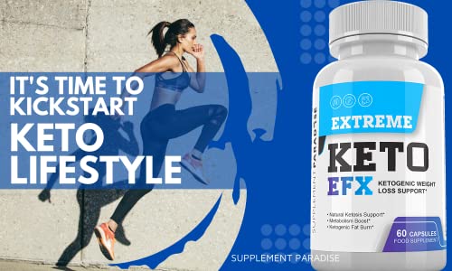 Extreme Keto EFX Weight Loss Support 60 Capsules
