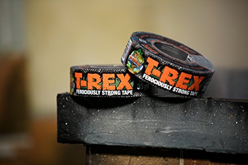 T Rex Tape Ferociously Strong Waterproof Graphite Grey Tape, 48mm x 32m, A High Strength Duct or Gaffer Cloth Adhesive Repair Tape that is Also UV Resistant From the Makers of the Original Duck Tape