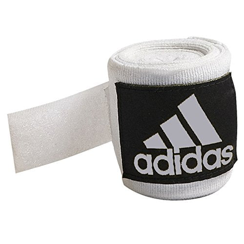 adidas Boxing Crepe Bandage Hand Wraps White, 2 x 350cm, adibp03