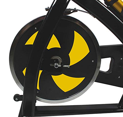 Nero Sports Upright Exercise Bike Indoor Studio Cycles Aerobic Training Fitness Cardio Bike
