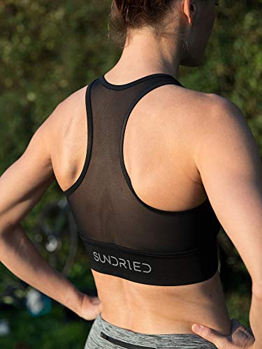 Sundried Sports Bra Crop Top Womens Training Top Running Gym