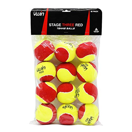 Reydon Uwin Stage Three Red Tennis Balls - Pack of 12 Balls