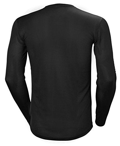 Helly Hansen HH Lifa Stripe Crew Long Sleeve T-Shirt Mens Black XL