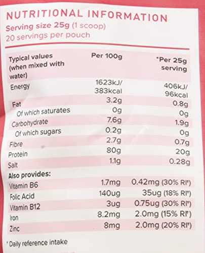 Phd Smart Plant, high Protein Vegan Shake, Ideal for Shakes, Baking and Deserts, Eton Mess,500g