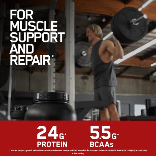Optimum Nutrition Gold Standard Whey Protein Powder, Delicious Strawberry, 30 Servings, 900g