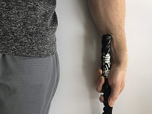 Zero.One% Heavy Jump Rope, Weighted Battle Skipping Rope, 25mm Strengt ...
