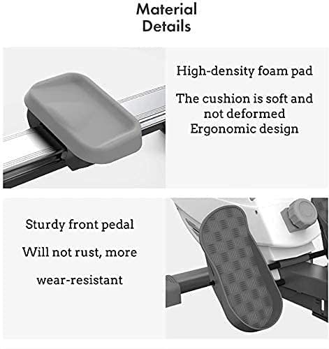 AMZOPDGS Rowing Machine for Home, Foldable Quiet Magnetic Rower, 260LBS Loading Capacity, 8 Resistance Levels Gym Rowing Machine