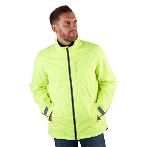 BTR Waterproof Cycling and Running Jacket Reflective & High Visibilty. XL 44-46 inches