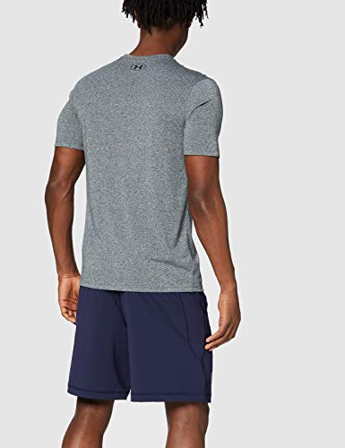 Under Armour Men's UA Siro Short Sleeve Fast-Drying Gym and Running T-Shirt , Black (Black ), L