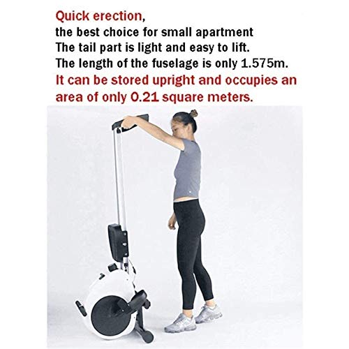 AMZOPDGS Rowing Machines, Rowing Machine,Magnetic Resistance Multifunctional Indoor Small Fitness Equipment,Can be Stored Upright,Intelligent Mute,for House Use Running