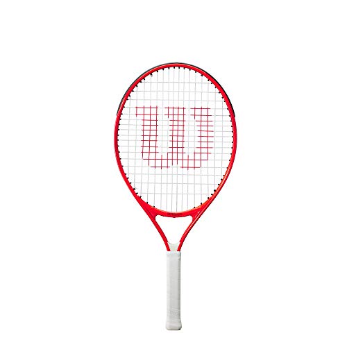 Wilson Roger Federer 23 tennis racket, For children aged 7 - 8, AirLite alloy, Red, WR054210H