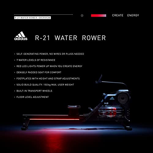 adidas R-21 Water Rowing Machine