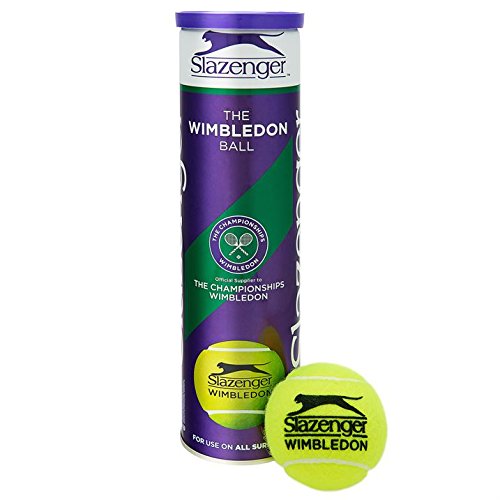 Slazenger Wimbledon Official Tennis Balls- 3 Tubes 12 Balls