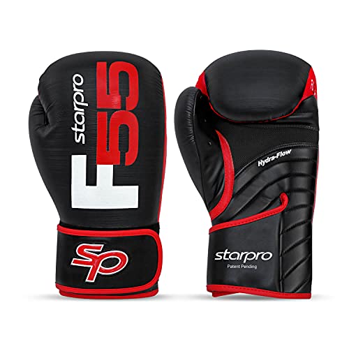 Starpro | F55 Boxing Gloves & Mitt for Strong Punches & Fast KOs | Boxing Gloves Women & Men, Gents & Ladies Boxing Gloves, Womens Boxing Gloves Mens, 10oz Boxing Gloves, 12oz Boxing Gloves