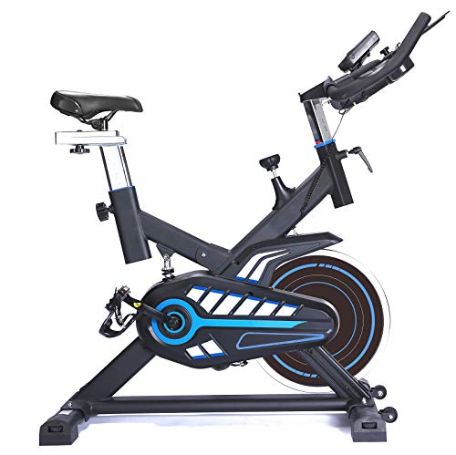 UK Fitness Indoor Cycling Exercise Bike Cardio Cycle Smooth Silent Magnetic Resistance Includes 3 Month Membership to Studio SWEAT onDemand Classes