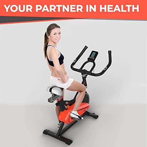 VRAi Fitness SB1000X Bluetooth Smart Exercise Bike | Kinomap, Smartphone Sport App Zwift Spin Bike | Live Video Streaming, Coaching & Training-Heavy Flywheel Gym Equipment for Home