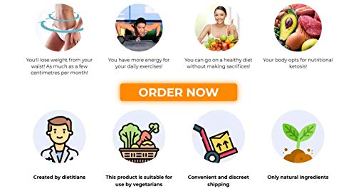 KETO ACTIVES Premium – The best 100% natural ingredients, enormous fat burning, removal of body fat on waist, hips and legs, 60 capsules