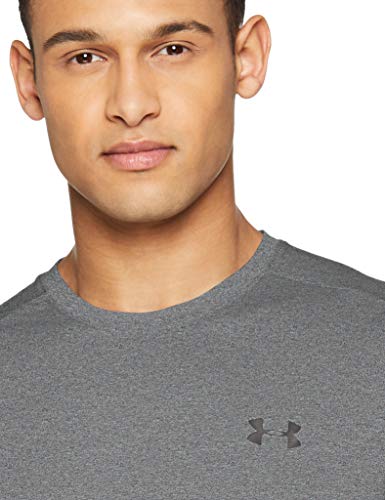 Under Armour Men's UA Siro Short Sleeve Fast-Drying Gym and Running T-Shirt , Black (Black ), L
