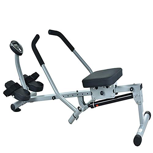 AMZOPDGS Foldable Rowing Machines Rowing Machine for Home Use Foldable, Hydraulic Rower Trainer Indoor Foldable Rowing Machine, 12 Adjustable Resistance, Hd Data Display, Maximum Load 120kg,
