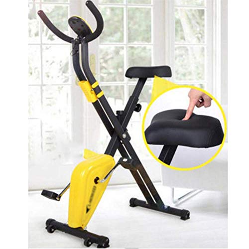 Exercise Bike for Home Use Folding Light Weight Cycling Spin Bike,Fitness Equipment Portable Arm Home Pedal Exerciser Gym Leg Cardio Trainer