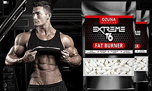 Fat Burners Keto Extreme T6 Fast Weight Loss Pills Diet Slimming | 60 Capsules