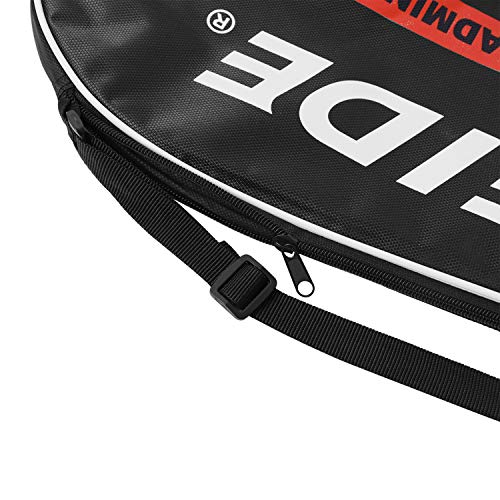 TINAYAU Waterproof Badminton Rackets Bag 2-6 Padded Large Tennis Rackets Storage Bag with Shoe Compartment Durable Racquet Bag with Adjustable Shoulder Strap