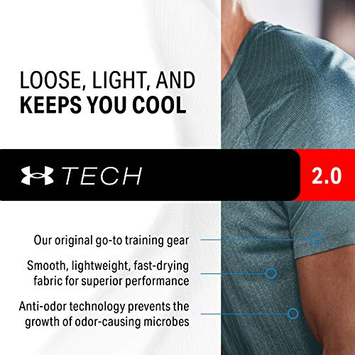 Under Armour mens UA Tech Mesh Short, Gym Shorts With Complete Ventilation, Versatile Sports Shorts for Training, Running and Working Out , Black, XXL
