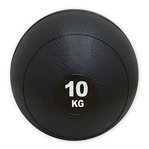 MAXSTRENGTH Slam Ball Workout MMA Fitness Home Weight Lifting Training No Bounce 12kg, 10kg (10kg)