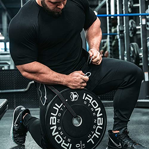 Iron Bull Strength Nylon Dip Belt - Weight Belt with Nylon Strap Chain for Lifting Weights - Perfect for Weighted Pullup, Dips, Squats and Weightlifting - for Men and Women