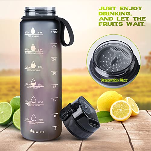 FULDENT Sports Water Bottle 1L, 750ML Leakproof Design Water Bottle, B