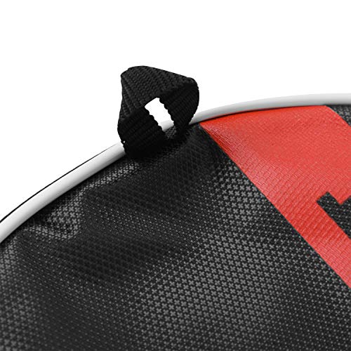 TINAYAU Waterproof Badminton Rackets Bag 2-6 Padded Large Tennis Rackets Storage Bag with Shoe Compartment Durable Racquet Bag with Adjustable Shoulder Strap