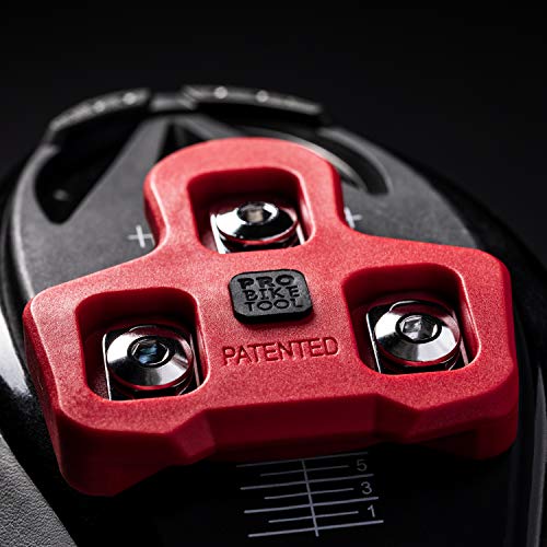 PRO BIKE TOOL Bike Cleats Compatible with Look Delta Pedals (9 Degree Float) for Clipless Men & Women Cycle Shoes - Bicycle Cleat Set for Indoor & Outdoor Cycling Including Peloton, Spinning & Road