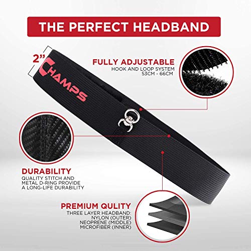 Champs MMA Boxing Reflex Ball - Boxing Equipment Fight Speed, Boxing Gear Punching Ball Great for Reaction Speed and Hand Eye Coordination Training Reflex Bag Alternative