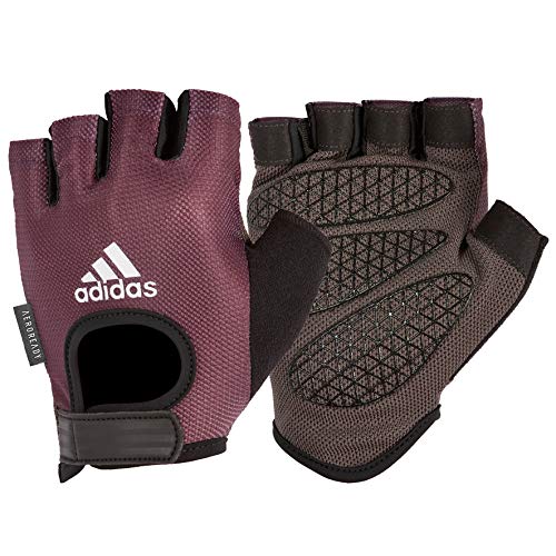 adidas Women's Performance Gloves - Purple, M - Gym Store | Gym Equipment | Home Gym Equipment | Gym Clothing